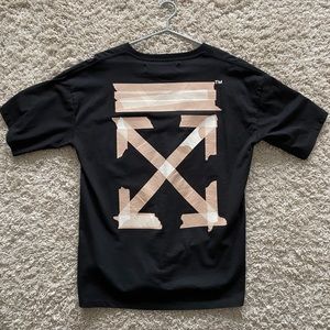 Off White Duct Tape Tee